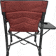 BLACK SIERRA EQUIPMENT HD XL Directors Chair, Red, DRCH-012-RED-BSE