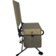 BLACK SIERRA EQUIPMENT Heated Engage Swivel Chair,Brown, HCH-034H-BRN-BSE