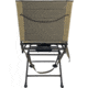 BLACK SIERRA EQUIPMENT Heated Engage Swivel Chair,Brown, HCH-034H-BRN-BSE