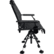 BLACK SIERRA EQUIPMENT HI-LINE Swivel Chair,Black, HCH-032-BLK-BSE