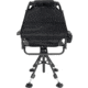 BLACK SIERRA EQUIPMENT HI-LINE Swivel Chair,Black, HCH-032-BLK-BSE