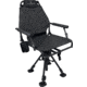 BLACK SIERRA EQUIPMENT HI-LINE Swivel Chair,Black, HCH-032-BLK-BSE