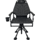 BLACK SIERRA EQUIPMENT HI-LINE Swivel Chair,Black, HCH-032-BLK-BSE