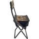 BLACK SIERRA EQUIPMENT High Back Shooter Stool, OG Camo, HCH2-025-OG-BSE