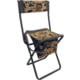 BLACK SIERRA EQUIPMENT High Back Shooter Stool ,Ranger Camo, HCH2-025-RG-BSE
