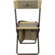 BLACK SIERRA EQUIPMENT High Back Shooter Stool,Tan, HCH2-025-TAN-BSE