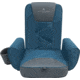 BLACK SIERRA EQUIPMENT Nomad High Back Stadium Seat , Moroccan Blue, STAD-002-MOR-BSE