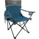 BLACK SIERRA EQUIPMENT Padded Quilted Chair , Blue, PQACH2-006-BLU-BSE