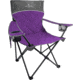 BLACK SIERRA EQUIPMENT Padded Quilted Chair , Purple, PQACH2-006-PUR-BSE