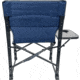 BLACK SIERRA EQUIPMENT Quilted HD Directors Chair , Blue, DRCH-012P-BLU-BSE