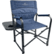 BLACK SIERRA EQUIPMENT Quilted HD Directors Chair , Blue, DRCH-012P-BLU-BSE