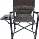 BLACK SIERRA EQUIPMENT Quilted HD Directors Chair , Brown, DRCH-012P-BRN-BSE