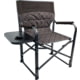 BLACK SIERRA EQUIPMENT Quilted HD Directors Chair , Brown, DRCH-012P-BRN-BSE