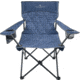 BLACK SIERRA EQUIPMENT Quilted Quad Chair, Blue, PQACH-007P-BLU-BSE