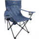 BLACK SIERRA EQUIPMENT Quilted Quad Chair, Blue, PQACH-007P-BLU-BSE