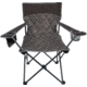 BLACK SIERRA EQUIPMENT Quilted Quad Chair, Brown, PQACH-007P-BRN-BSE