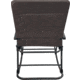 BLACK SIERRA EQUIPMENT Quilted XL Leanback Rocker , Brown, RKCH-003P-BRN-BSE