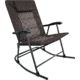 BLACK SIERRA EQUIPMENT Quilted XL Leanback Rocker , Brown, RKCH-003P-BRN-BSE