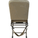 BLACK SIERRA EQUIPMENT XL Padded Swivel Blind Chair,Tan, HCH2-008T-TAN-BSE