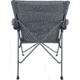BLACK SIERRA EQUIPMENT XL Padded Tension Chair, Gray, QACH2-018-GRY-BSE