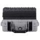 BlackHawk 11.6in Waterproof Hard Single Gun Case with Foam, Gray, Compact, BH00010-GRA