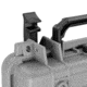 BlackHawk 11.6in Waterproof Hard Single Gun Case with Foam, Gray, Compact, BH00010-GRA