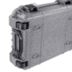 BlackHawk 38in Waterproof Roller Hard Rifle Case w/ Foam, Gray, Small, BH00013-GRA