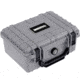 BlackHawk 9.12in Compact Waterproof Gear Hard Case with Foam, Gray, Compact, BH00042-GRA