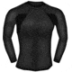 Blackhawk Engineered Fit Mock Neck Shirt, Long Sleeve, Black, Large, 84BS04BK-LG