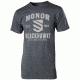 BlackHawk HONOR T-Shirt Grey Flag, Black, Extra Large, GT01BKXL