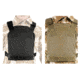BlackHawk Low Vis Plate Carrier, Black, Coyote Tan