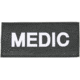 Blackhawk Medic Patch, White on Black