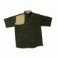 Bob Allen HU126 High Prairie Short Sleeve Hunting Shirt, Tan/Green, 4XL - 14329