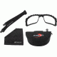 Bobster Ambush Convertible Sunglasses, Black Frame, Amber Lens ANSI Z87, BAMBU101A
