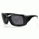 Bobster AVA Sunglasses - Black Frame, Anti-Fog Smoked Lens BAVA101