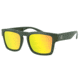 Bobster Brix, Sunglass, Matte Olive Frame, Smoked Orange Mirror Lenses, Olive, One Size Fits Most EBRX003