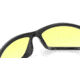 Bobster Charger Sunglasses - Black Frame, Anti Fog Yellow Lens ECHA001Y