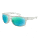 Bobster Bobster Luna Sunglasses, Gloss Crystal Pearl Frame, Light Blue/Green Lens, BLUN103