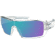Bobster Paragon Sunglass, Crystal Clear Frame, Blue Mirror, Clear EPAR002