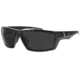 Bobster Whiskey Ballistics Sunglasses, Smoke Polarized Lens, Blk Frame EWHI002P
