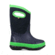 Bogs Classic Matte Insulated Boots - Kids, Navy/Green, 9, 72328-411-M-9