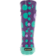 Bogs Rain Dots Boot,Grape Multi,Size 8 71452-544-8