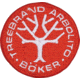 Boker USA Arbolito Tree Brand Embroidered Patch, Red BO02264