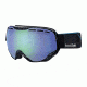 Bolle Emperor OTG Ski/Snowboard Goggles,Shiny Black and Blue Loops Frame,Aurora Lens 21109