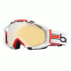 Bolle Gravity Ski/Snowboard Goggles - White Stripes Frame and Amber Gun Lens 20925