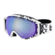 Bolle Gravity Ski/Snowboard Goggles,White Diagonal Frame,Photochromic Modulator Light Control Lens 21150