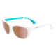Bolle Greta Sunglasses - Women's, Shiny White Frame, Rose Gold Lens, 11953