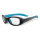 Bolle Kids Crunch Sport Protective Eyewear - Grey and Blue Frame,Clear Anti Fog/Scratch Lens 12001