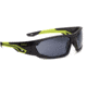 Bolle Mercuro Safety Glasses, Black Yellow Frame, Smoke Lens, MERPSF