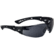 Bolle Rush+ Small Safety Glasses, Matte Black Frame, Smoke BSSI Lens, PSSRUSP4442B